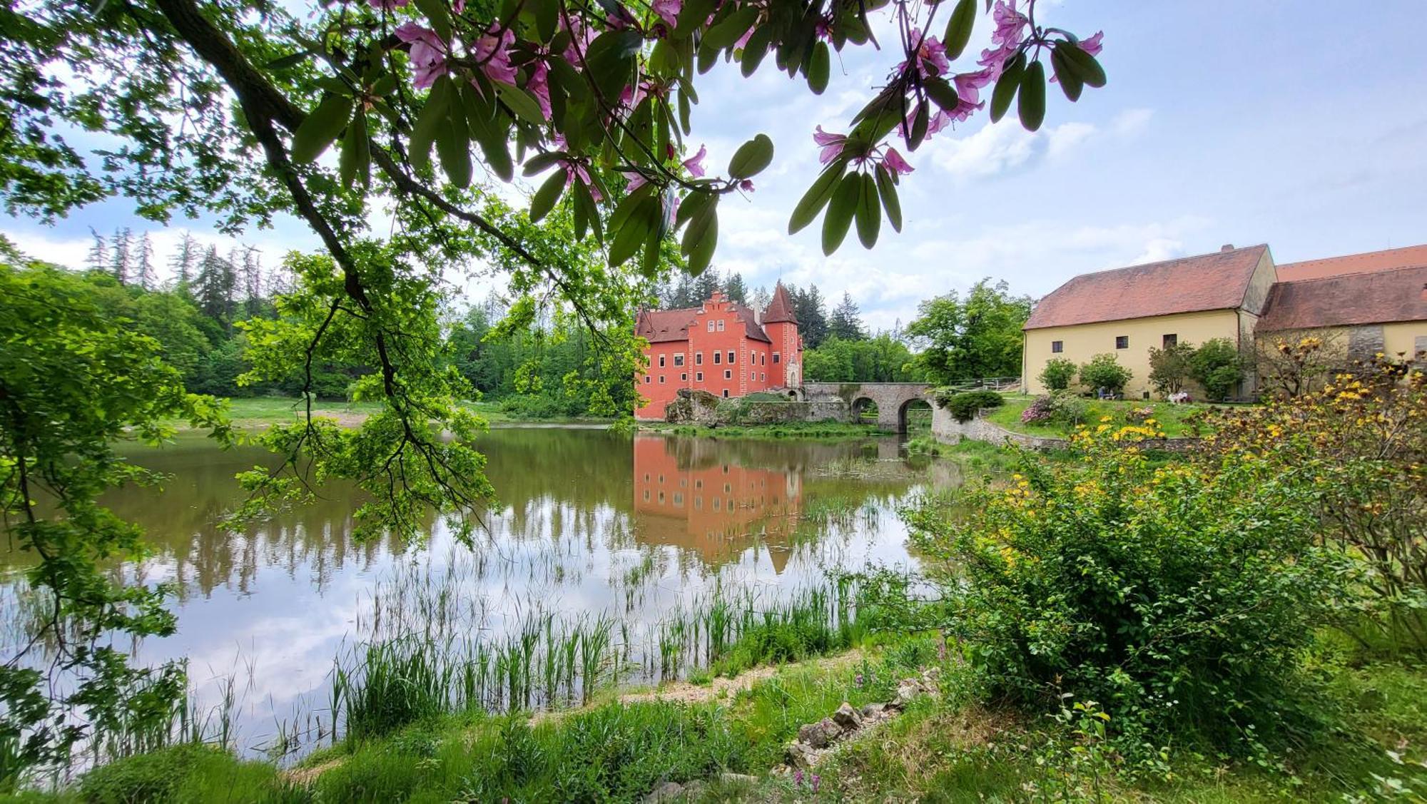 Penzion A Restaurace Zlatovlaska U Zamku Cervena Lhota Jizna エクステリア 写真